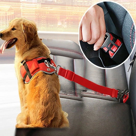 Adjustable Pet Car Seat Belt - Harness & Safety Clip - Best Pet Pack