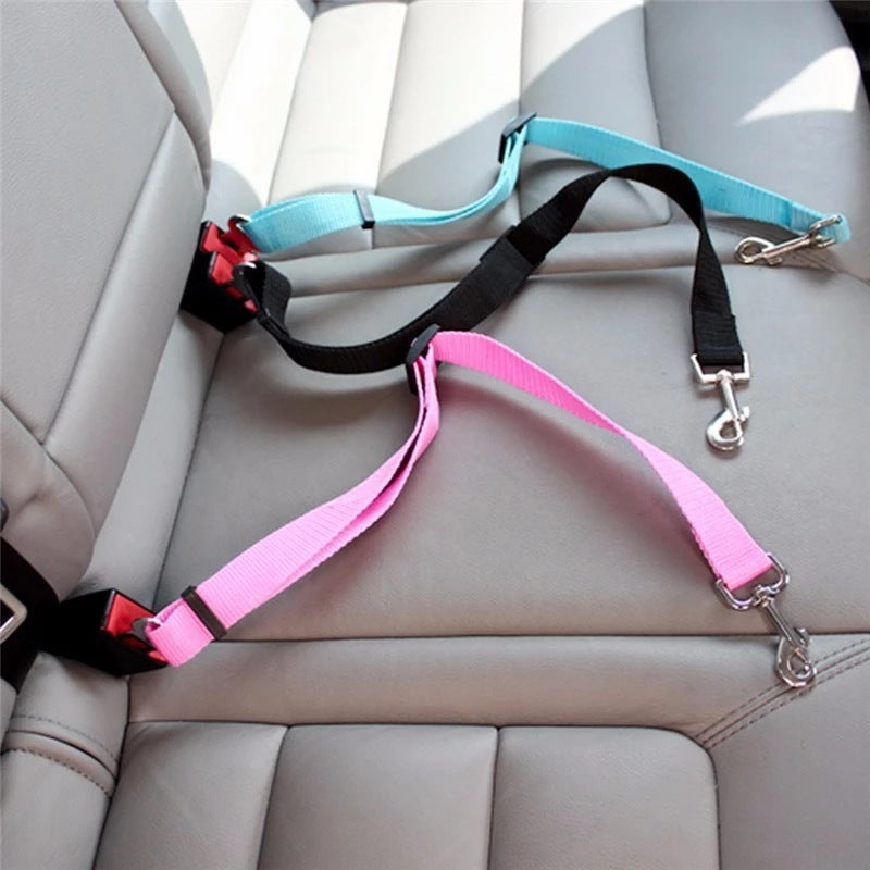 Adjustable Pet Car Seat Belt - Harness & Safety Clip - Best Pet Pack