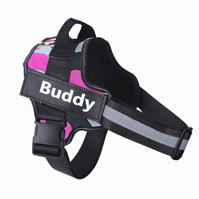 Personalized Dog Harness - No Pull, Reflective, Adjustable - Best Pet Pack