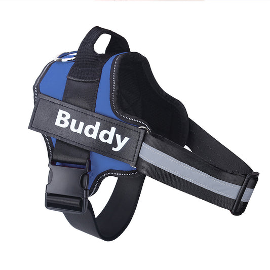 Personalized Dog Harness - No Pull, Reflective, Adjustable - Best Pet Pack