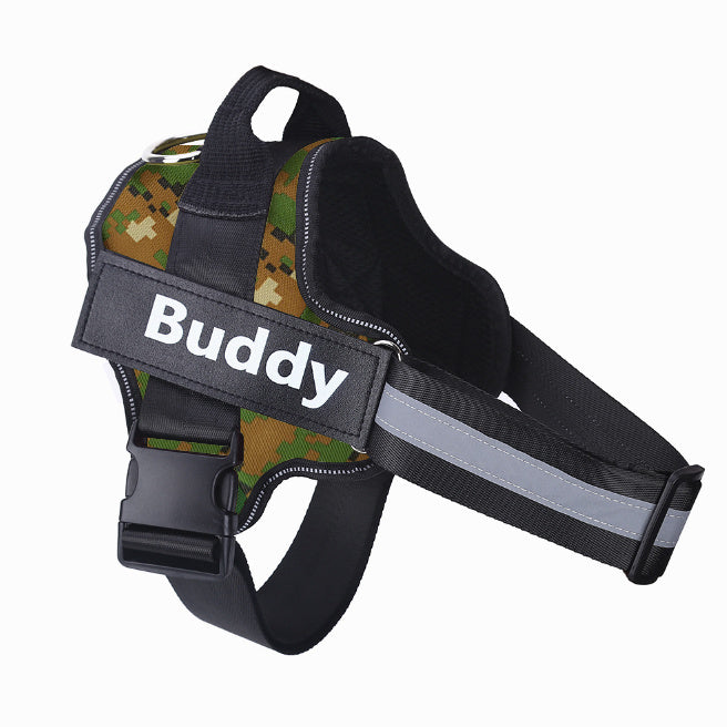 Personalized Dog Harness - No Pull, Reflective, Adjustable - Best Pet Pack