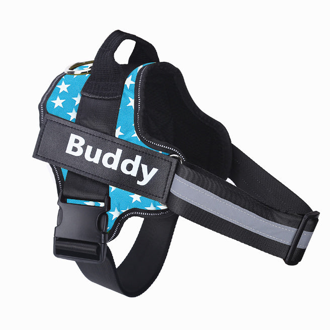 Personalized Dog Harness - No Pull, Reflective, Adjustable - Best Pet Pack