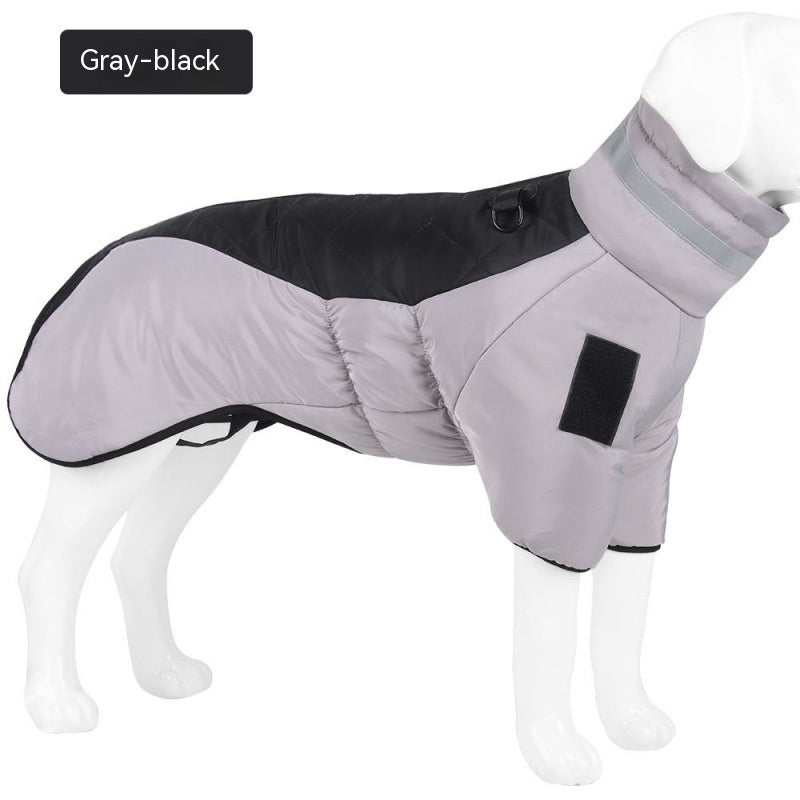 Warm Winter Dog Coat - Waterproof, Thicken Vest for Large Dogs - Best Pet Pack