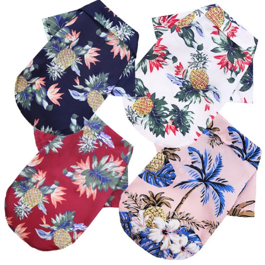 Hawaiian Shirt for Small & Medium Dogs - Casual Style