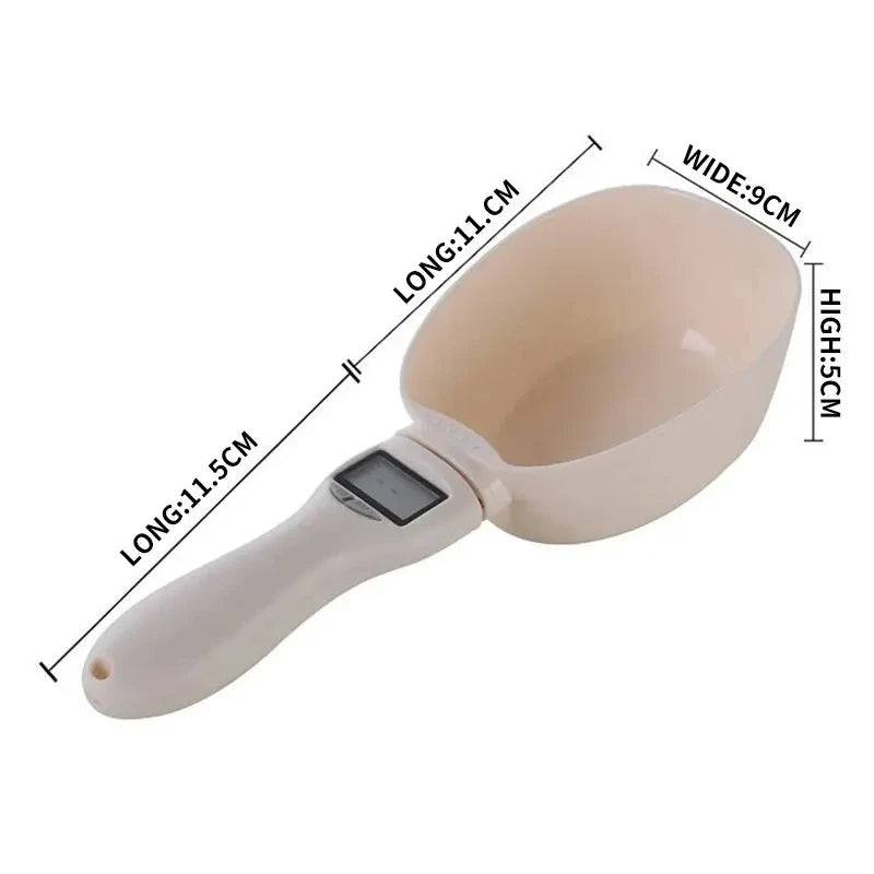 Digital Pet Food Measuring Spoon - Accurate Scale for Cats & Dogs - Best Pet Pack