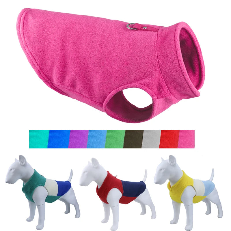 Cozy Fleece Dog Jacket - Winter Coat - Best Pet Pack