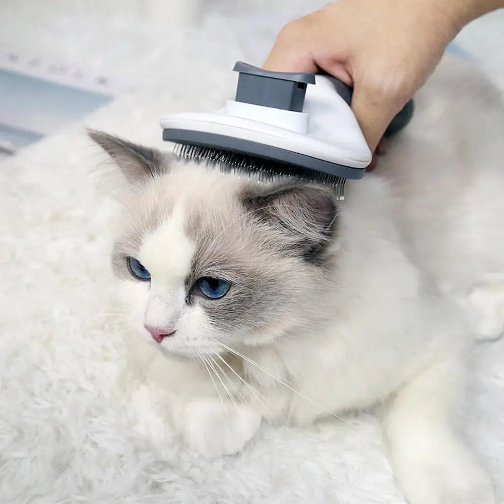 Automatic Pet Grooming Comb - Quick Hair Removal Tool for Cats & Dogs - Best Pet Pack