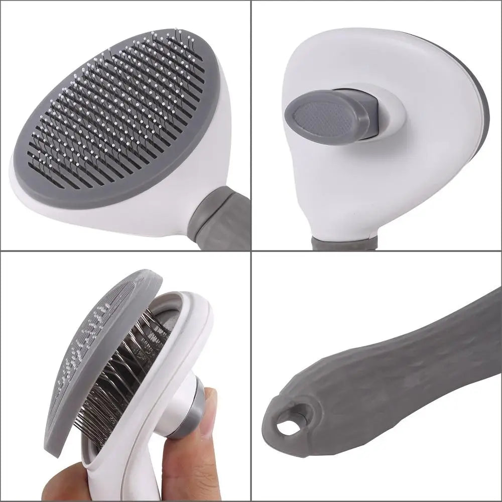 Automatic Pet Grooming Comb - Quick Hair Removal Tool for Cats & Dogs - Best Pet Pack