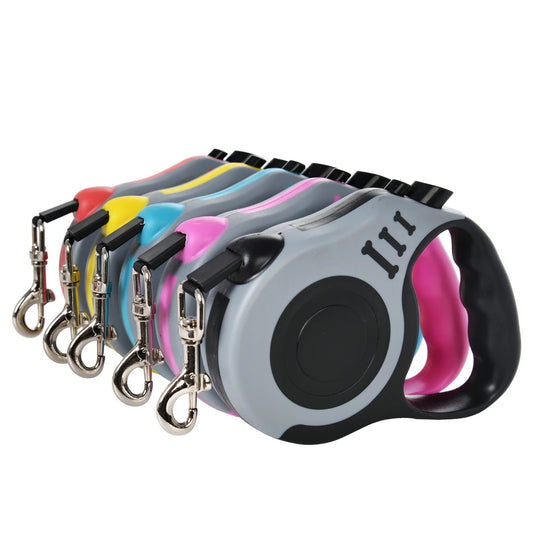 Automatic Retractable Dog Leash - Durable Nylon