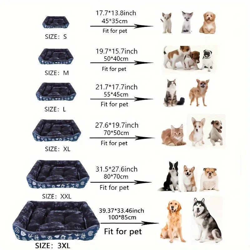 Cozy Pet Sofa Bed - Comfortable Mat for Dogs & Cats - Best Pet Pack