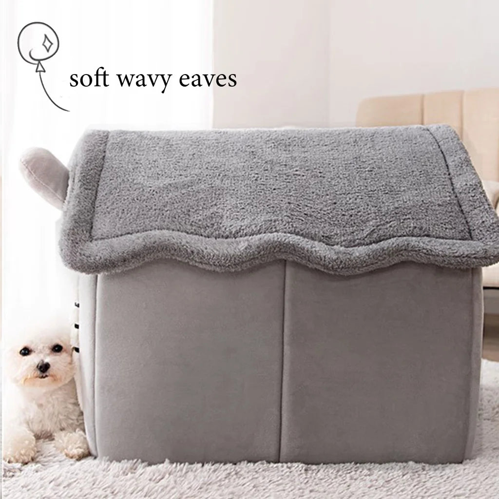 Foldable Pet Bed - Removable & Washable Comfort - Best Pet Pack