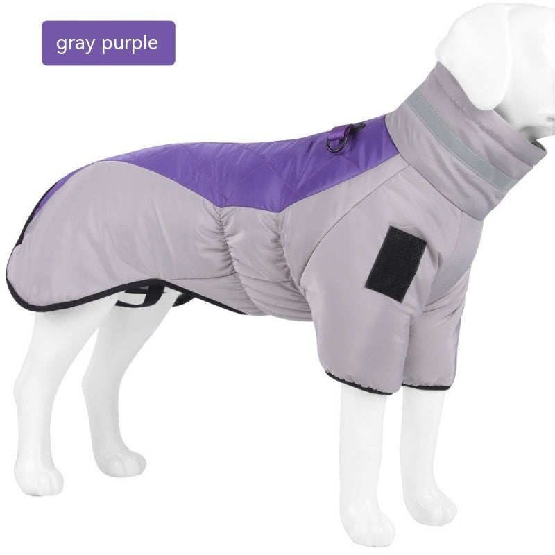 Warm Winter Dog Coat - Waterproof, Thicken Vest for Large Dogs - Best Pet Pack