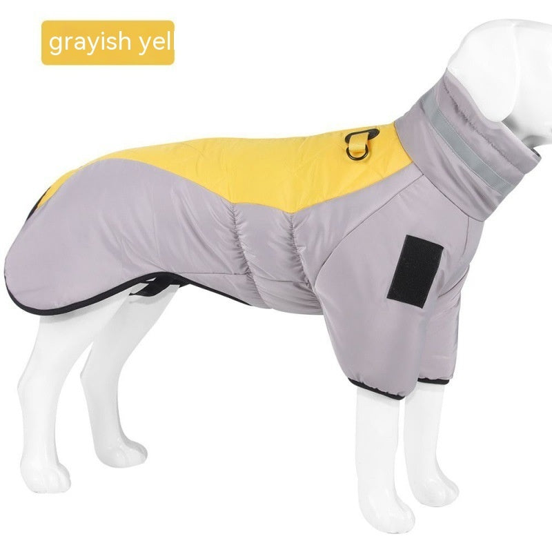 Warm Winter Dog Coat - Waterproof, Thicken Vest for Large Dogs - Best Pet Pack