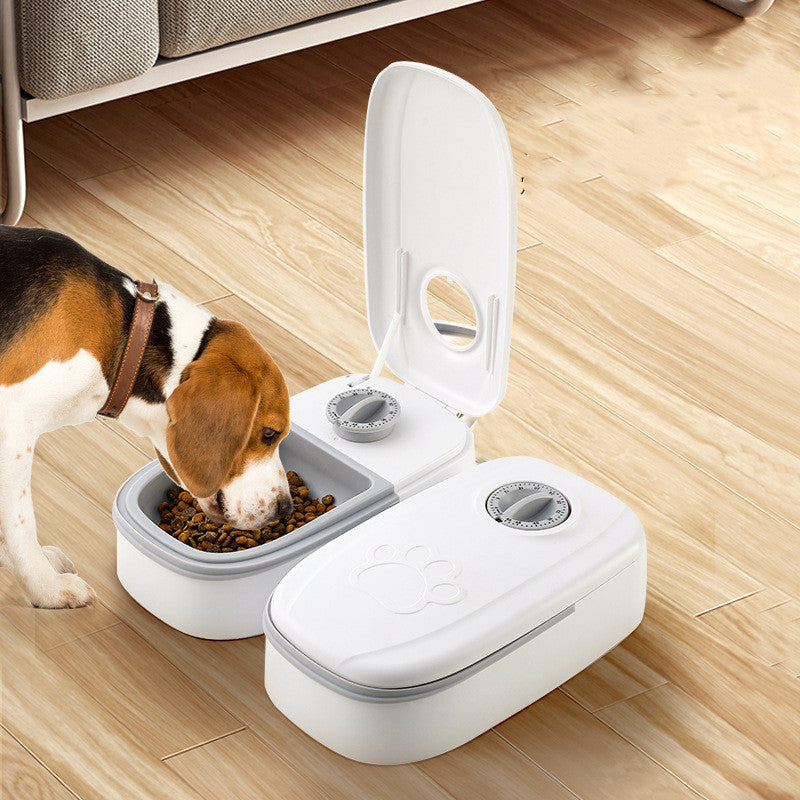 Automatic Pet Feeder - Smart Timer, Stainless Steel, Easy Use - Best Pet Pack